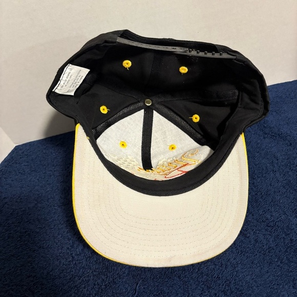 1995 Miller Genuine Draft MGD Beer NASCAR Racing Hat Cap Snapback Checker Flag - Picture 4 of 5